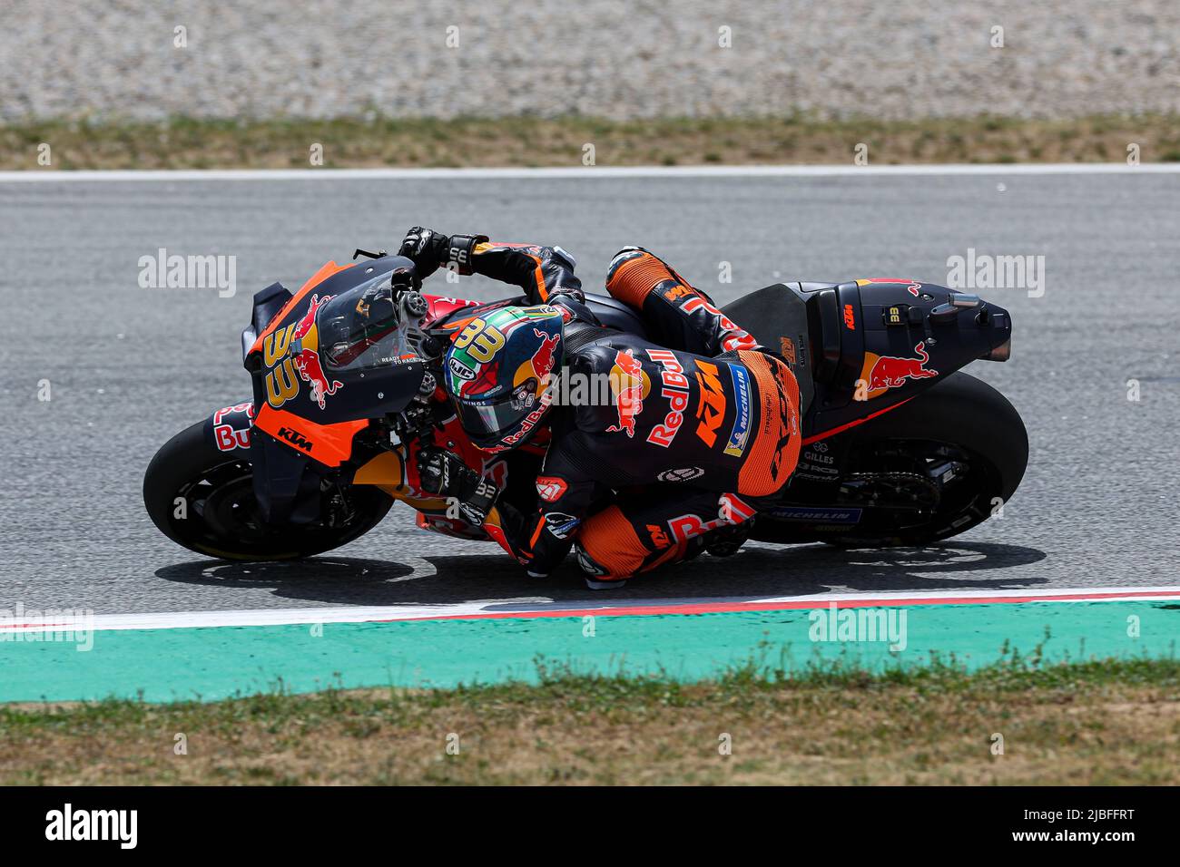 Brad Binder from South Africa of Red Bull KTM Factory Racing team with