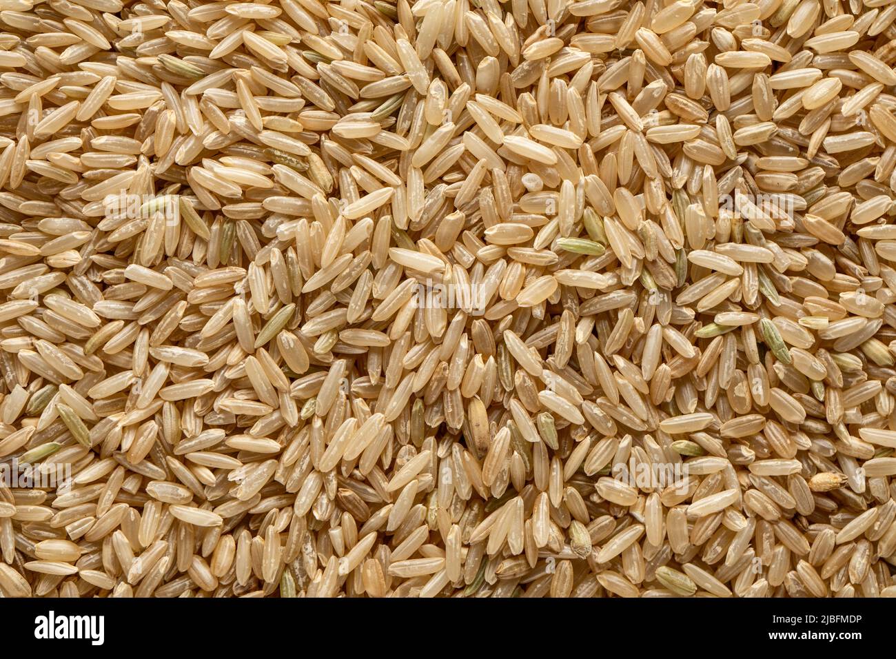 Top view of raw wholewheat rice Stock Photo - Alamy