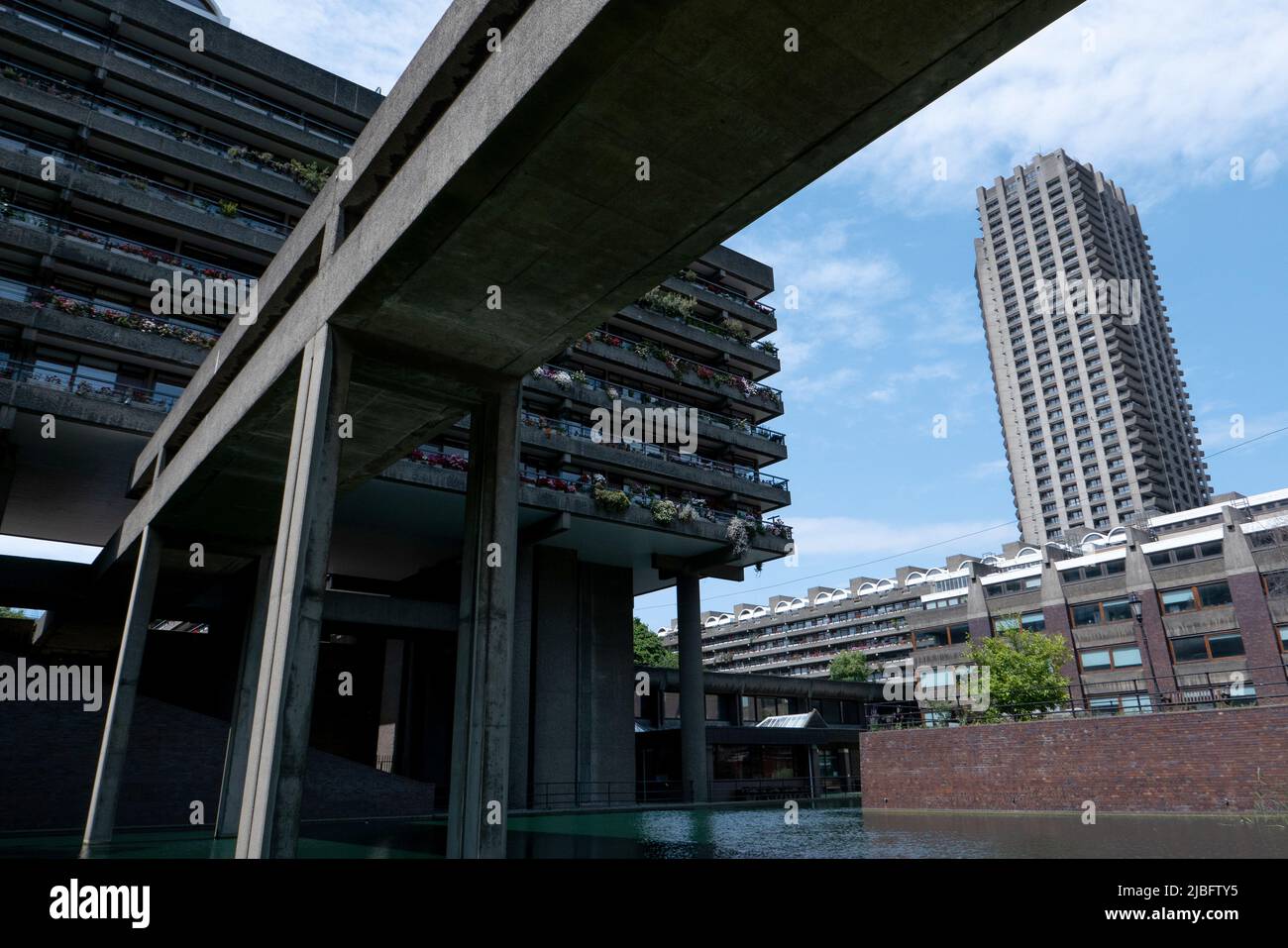 The Barbican Centre in London, England. Credit: SMP News Stock Photo