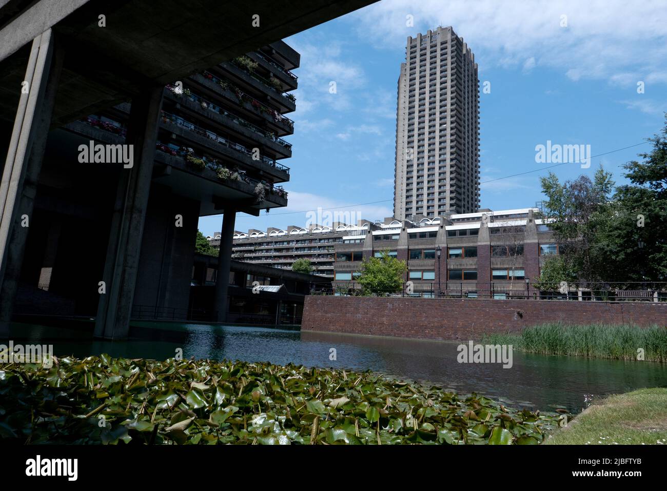 The Barbican Centre in London, England. Credit: SMP News Stock Photo