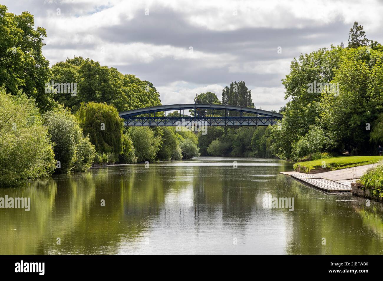Kingsland Bridge a privately owned toll bridge, spanning the River
