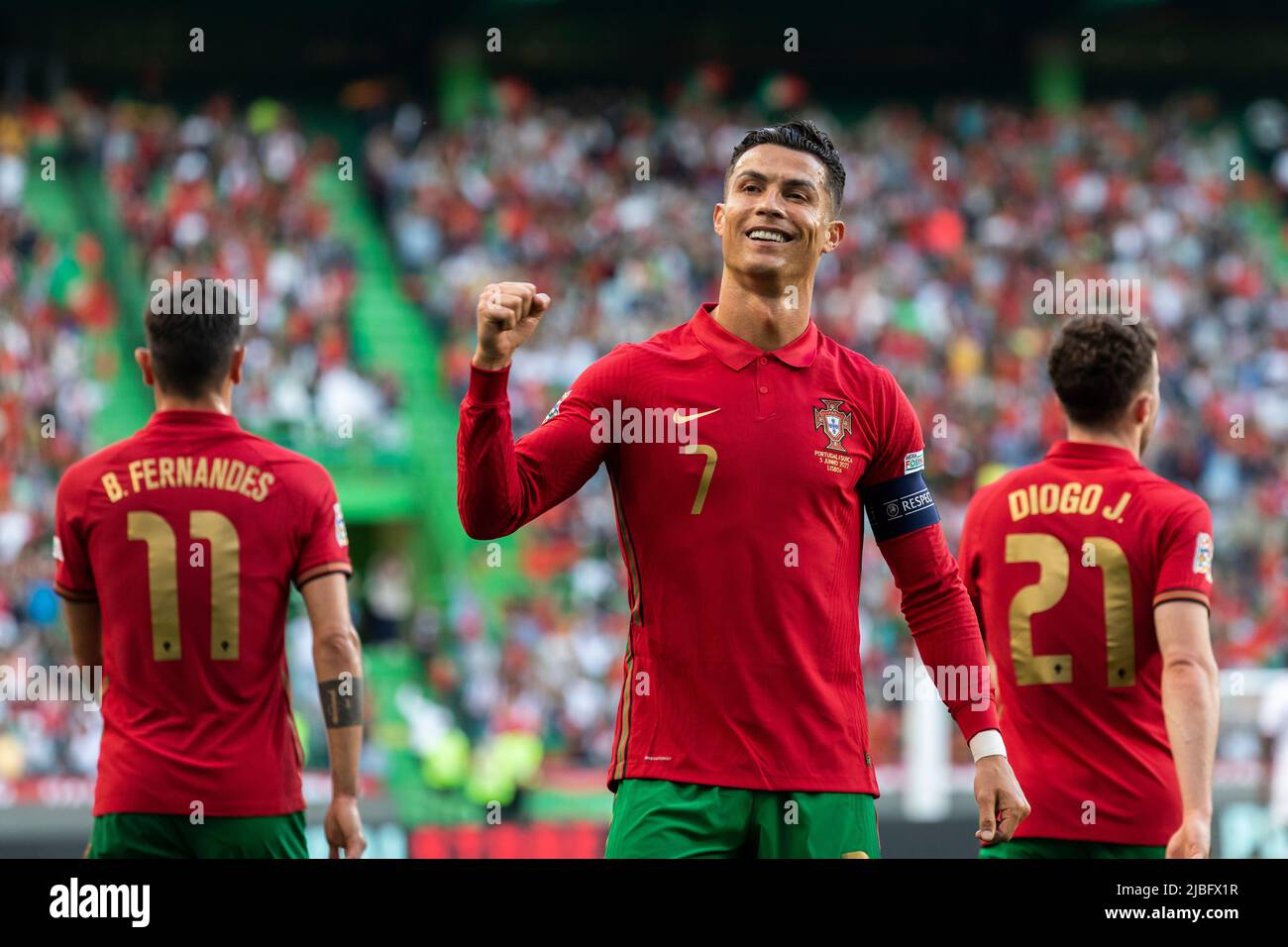 Ronaldo portugal celebrate goal hi-res stock photography and images - Alamy