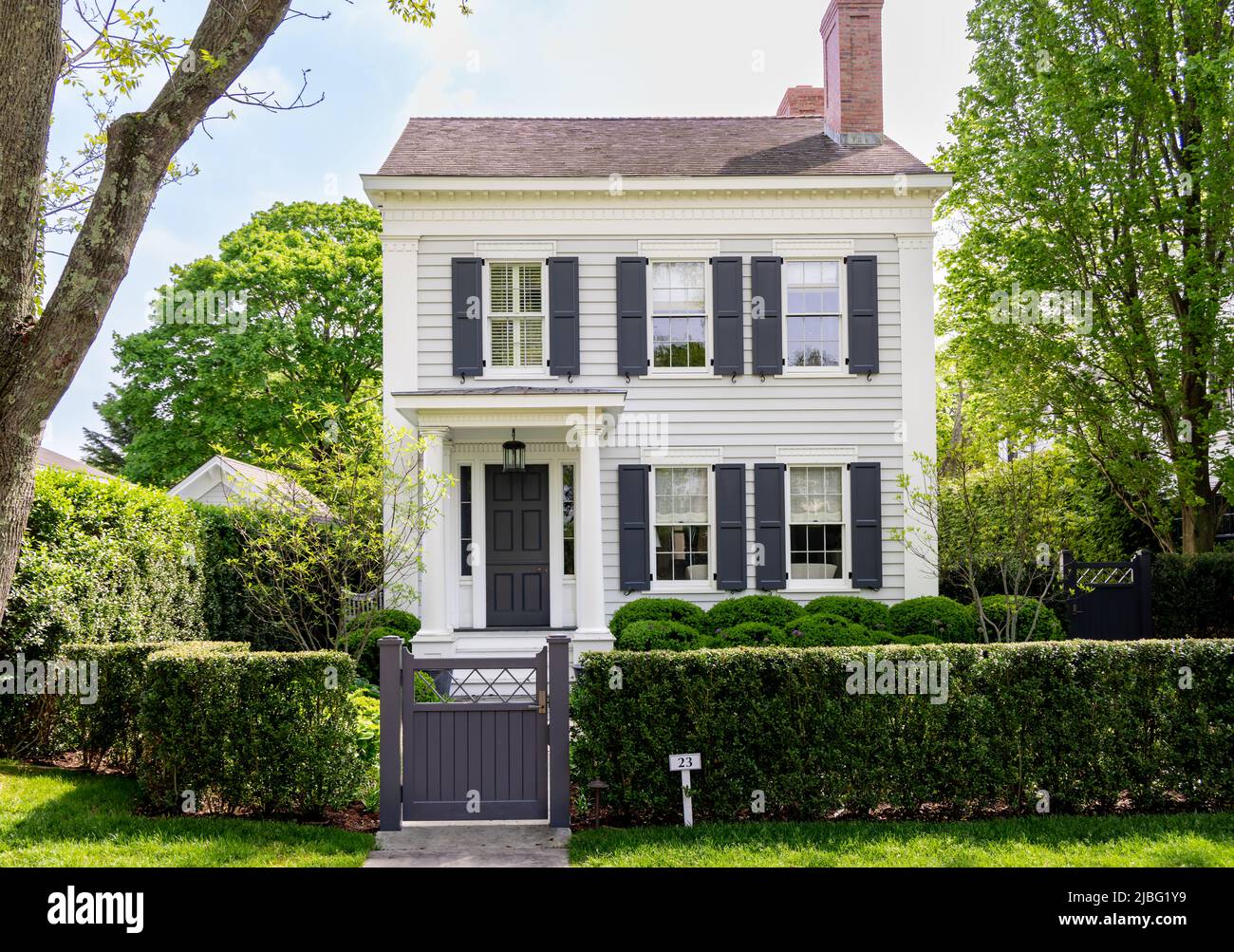 Old Sag Harbor village home located at 23 Suffolk Street, Sag Harbor