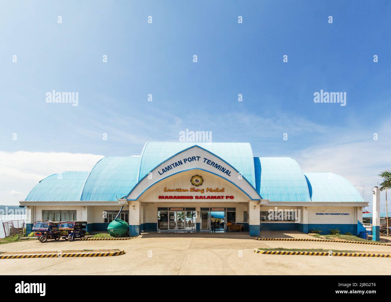The Lamitan Port Terminal in Basilan, Philippines Stock Photo