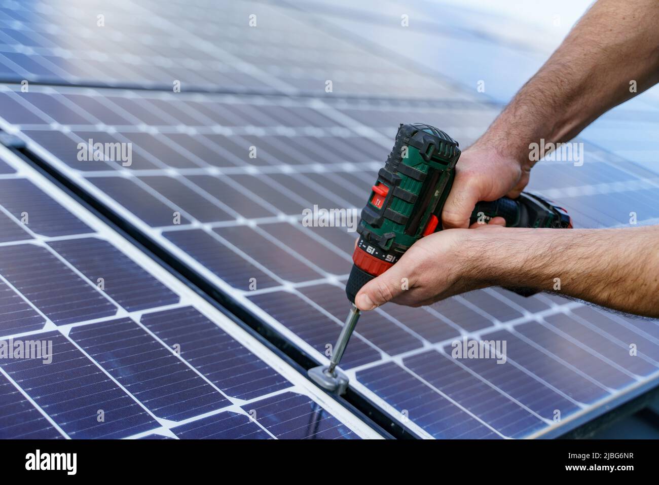 Solar panel roof close up hi-res stock photography and images - Alamy