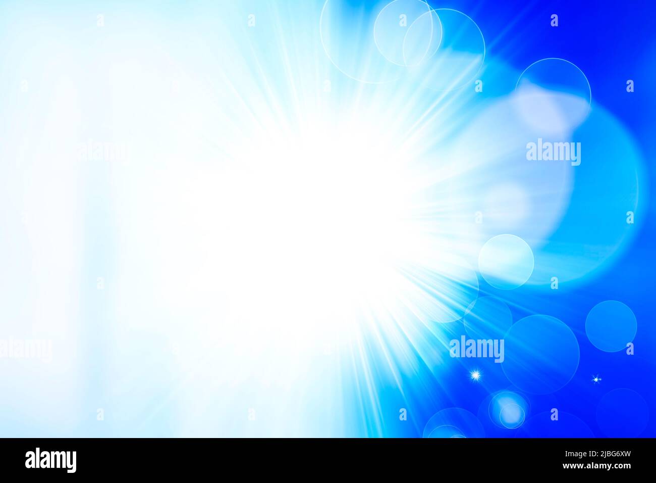 Abstract radial blur surface in in dark blue, light blue and white