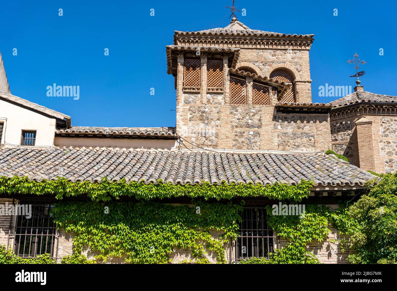 El Greco museum in Toledo, an ancient city set on a hill above the plains of Castilla-La Mancha in central Spain. A UNESCO World Heritage Site. Stock Photo