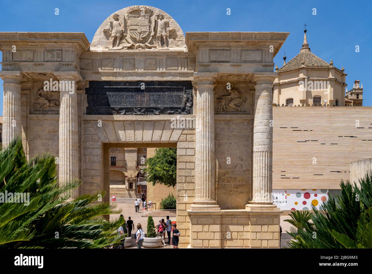 Puerta del Puente (Spanish "Gate of the Bridge") is a Renaissance gate