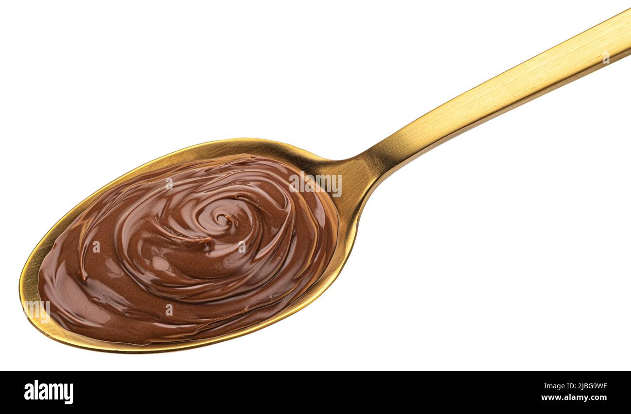 Nutella chocolate spoon hi-res stock photography and images - Alamy
