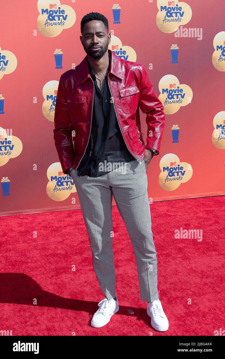 Santa Monica, California, USA. 05th June, 2022. Jay Ellis. 2022 MTV Movie &  TV Awards held at Barker Hanger. Credit: Charlie  Steffens/AdMedia/Newscom/Alamy Live News Stock Photo - Alamy