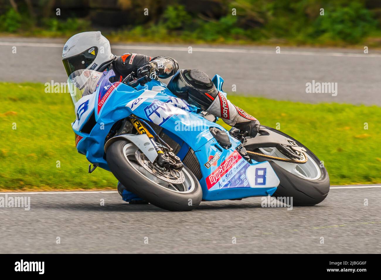 Championship motorcycle racer Christian Elkin from Belfast, Northern