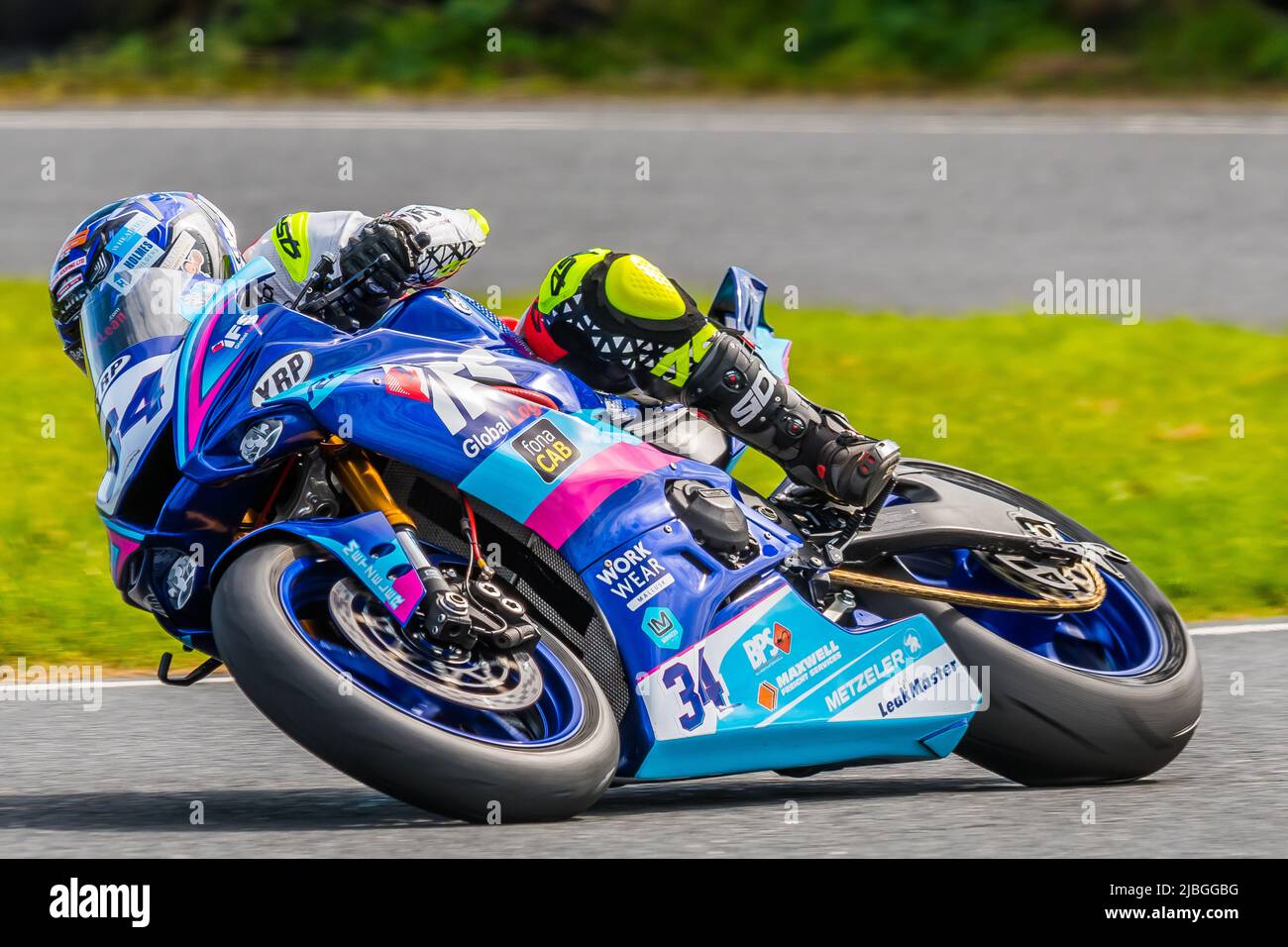 Alastair Seeley, Ulster Superbikes champion, competing at Kirkistown