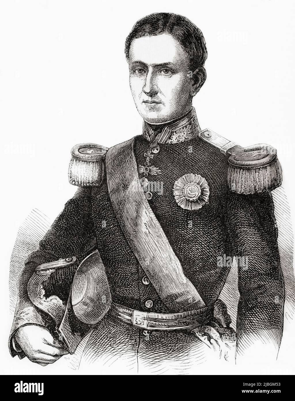 Francis II, 1836 1894. Last king of the Two Sicilies. From L'Univers