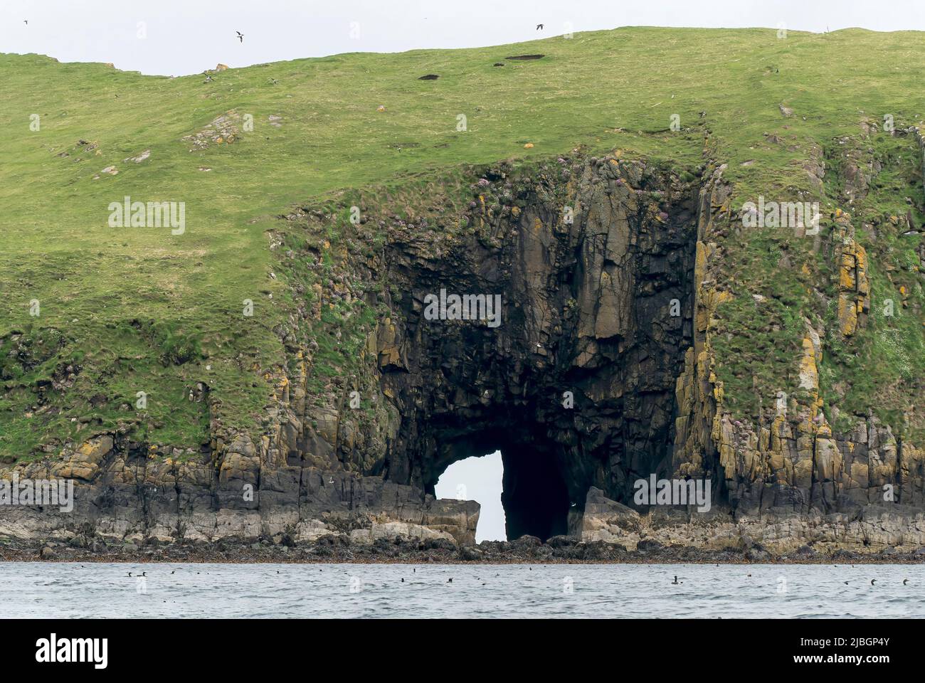 Scenery shwoing Shiant Islands, Scotland, United Kingdom, 28 May 2022 Stock Photo