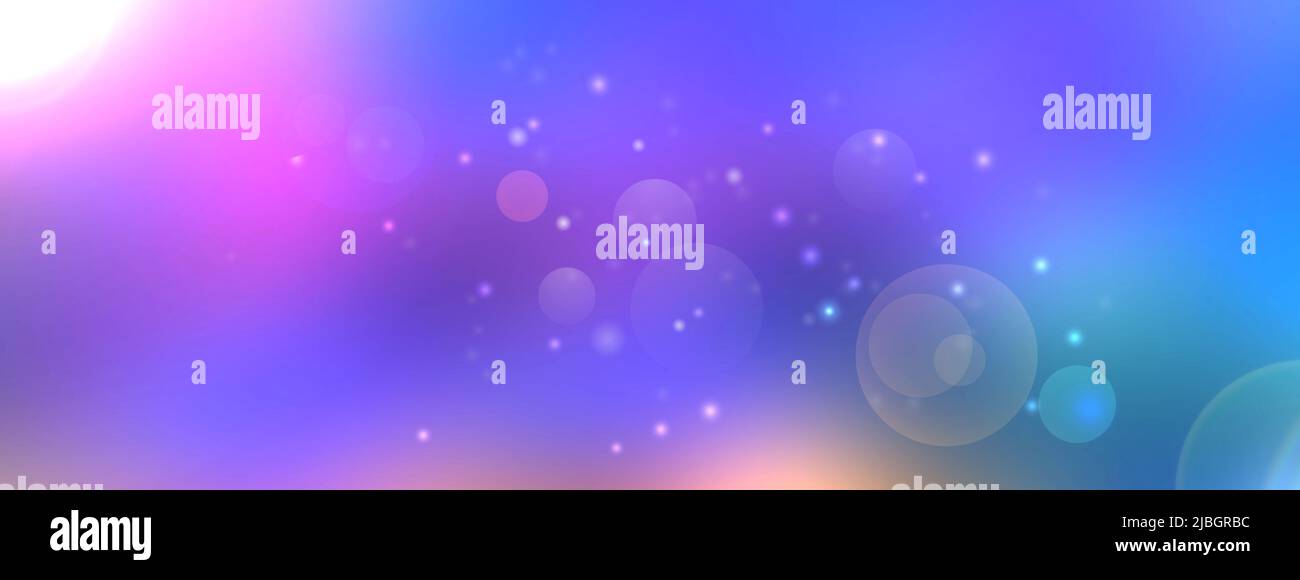 Colorful background with beautiful bokeh effect Stock Photo - Alamy