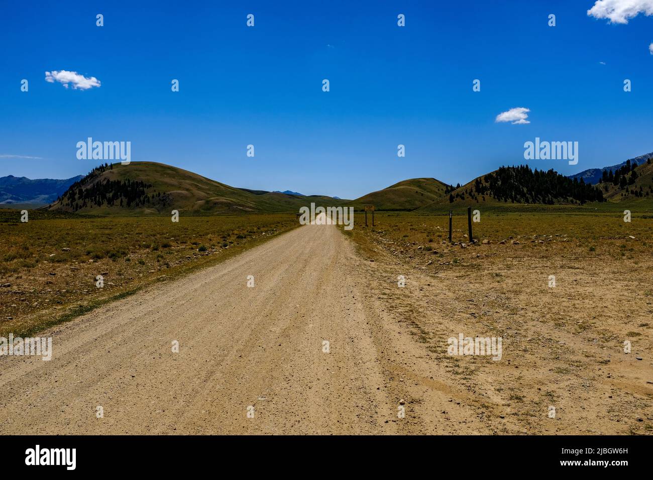 Copper Basin, Idaho Stock Photo Alamy