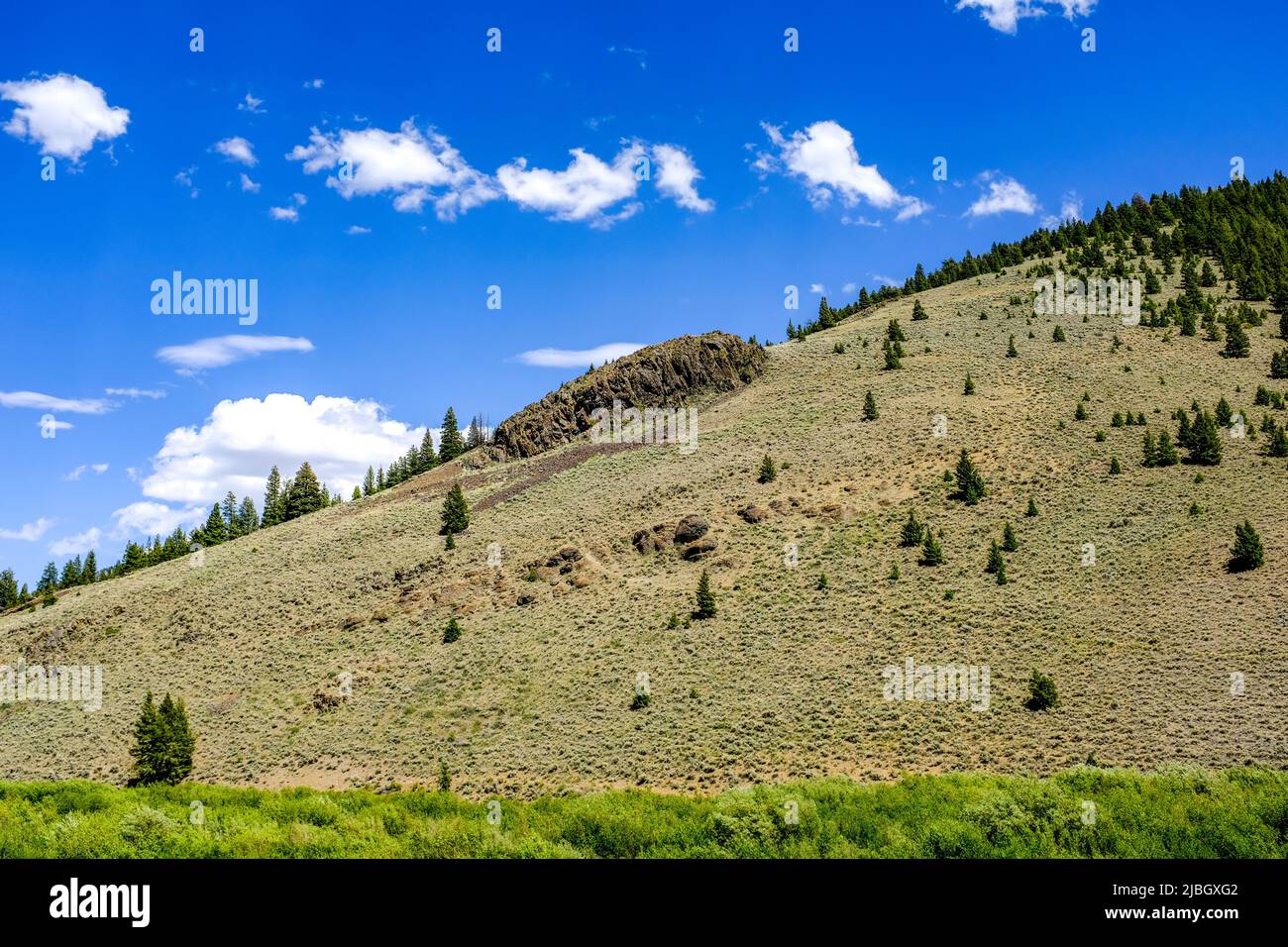 Copper Basin, Idaho Stock Photo Alamy