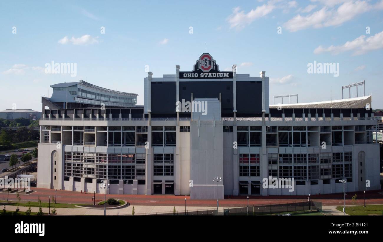 Columbus, Ohio - May 29, 2022: The Ohio State University college campus Stock Photo