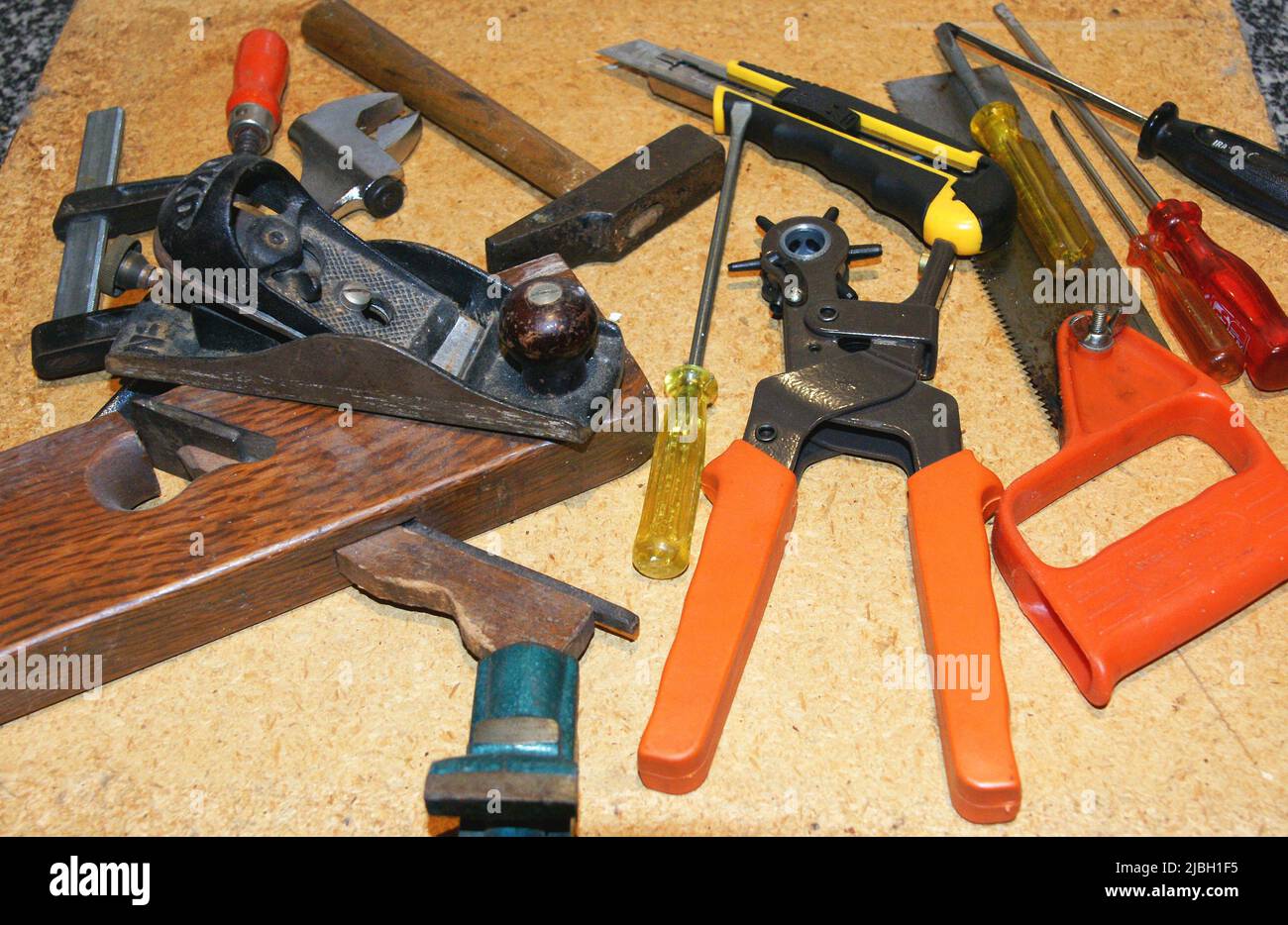 Assorted tools for DIY work Stock Photo Alamy