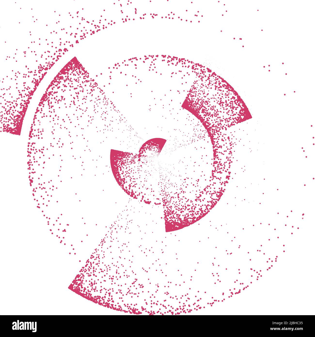 Noise gradient swirl algorithm example implementation illustration ...