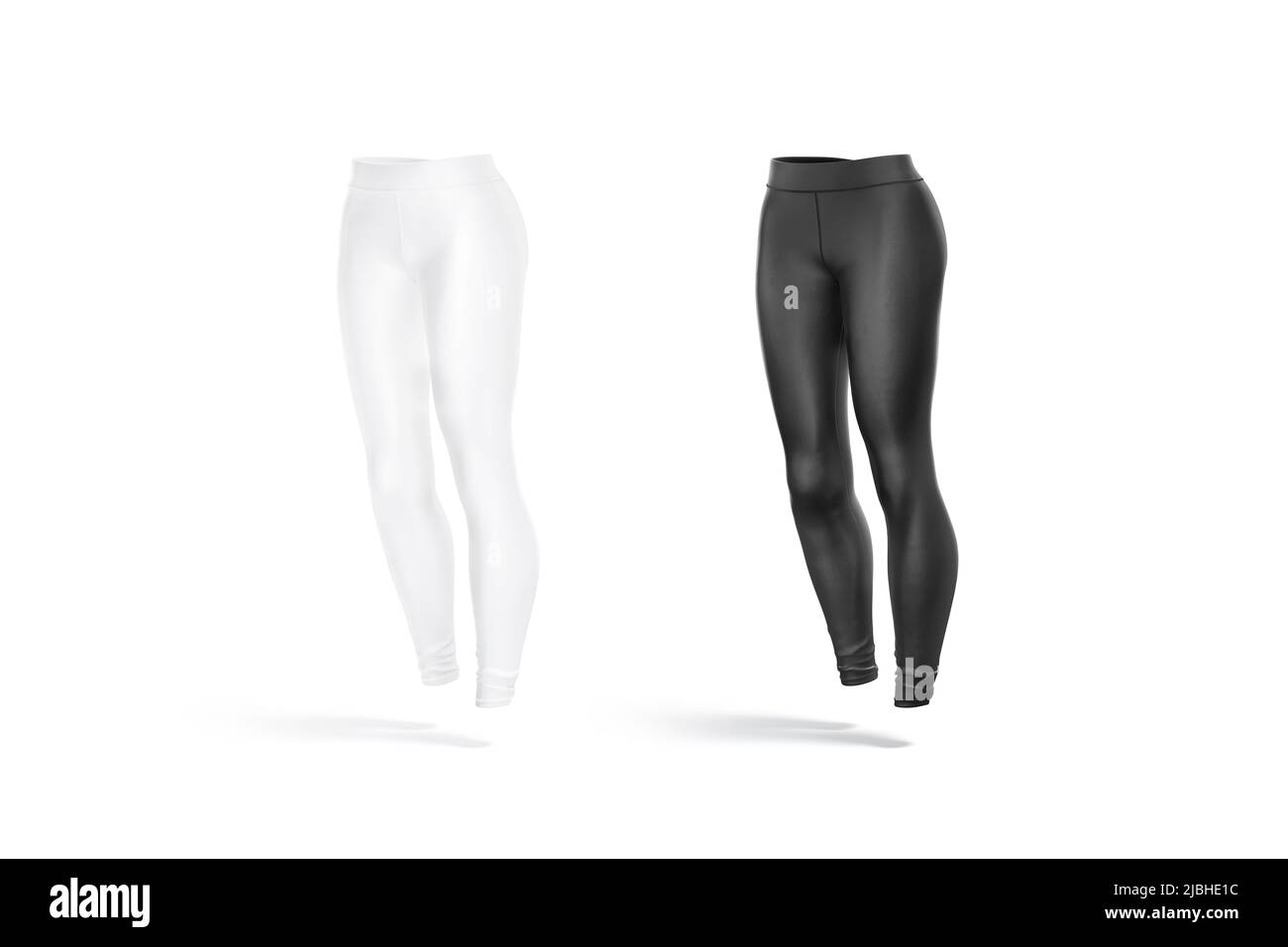 women sport leggings mockup, side 