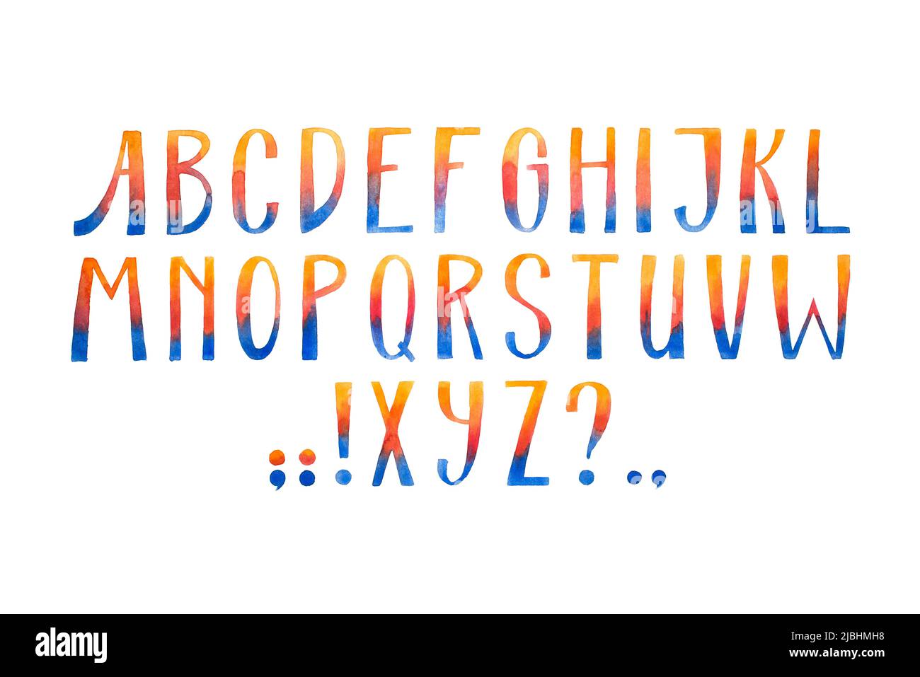 Comic font alphabet pop art Cut Out Stock Images & Pictures - Alamy