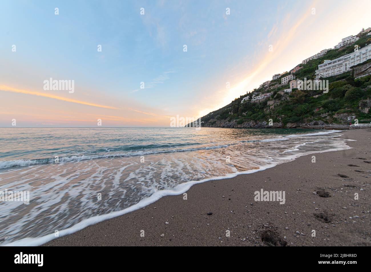 Spring time in Amalfi Coast, Italy Stock Photo