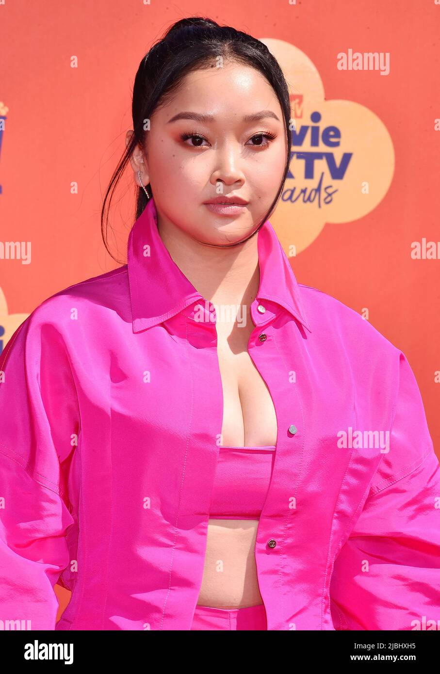 SANTA MONICA, CA - JUNE 05: Lana Condor attends the 2022 MTV Movie & TV