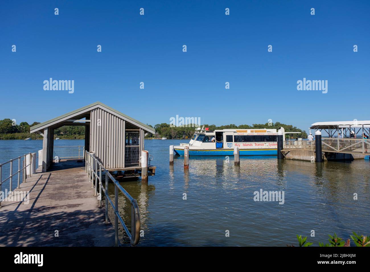 MacLeay Island ferry Stock Photo Alamy