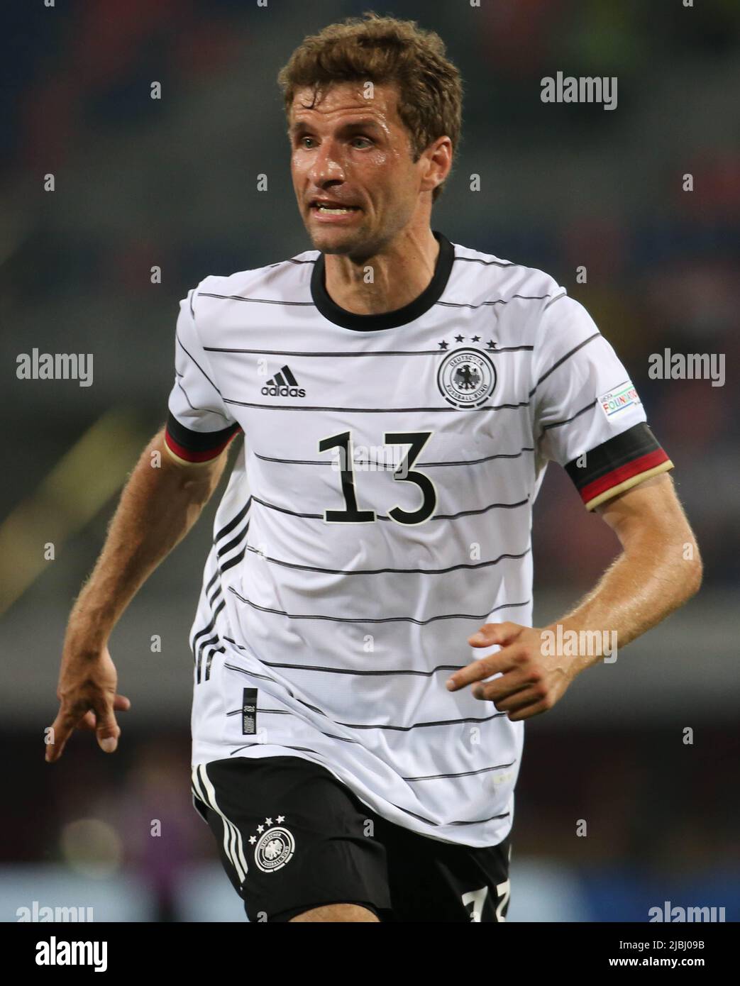 Thomas Muller of Germany during the UEFA Nations League, League A - Group  A3, football match between Italy and Germany on June 4, 2022 at  Renato-Dall'Ara stadium in Bologna, Italy - Photo