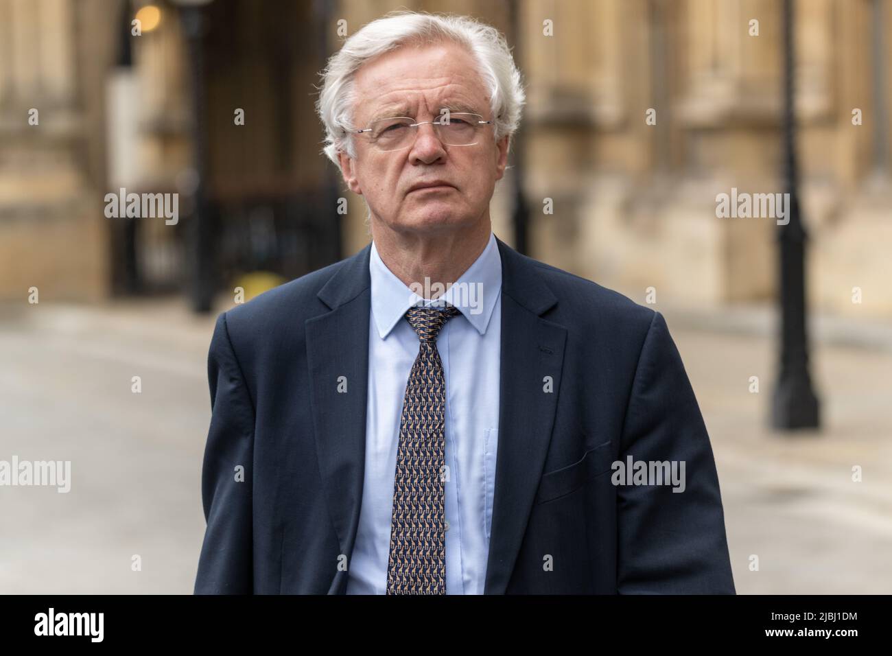 London, UK. 6th June, 2022. MP's in Westminster on the day of the no confidence vote on Boris Johnson, MP, Prime Minister,  Pictured David Davis MP for Haltemprice and Howden Credit: Ian Davidson/Alamy Live News Stock Photo