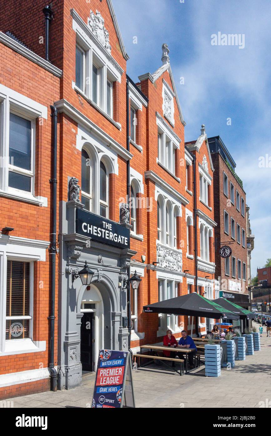 The Chestergate Tavern, Mersey Square, Stockport, Greater Manchester, England, United Kingdom Stock Photo