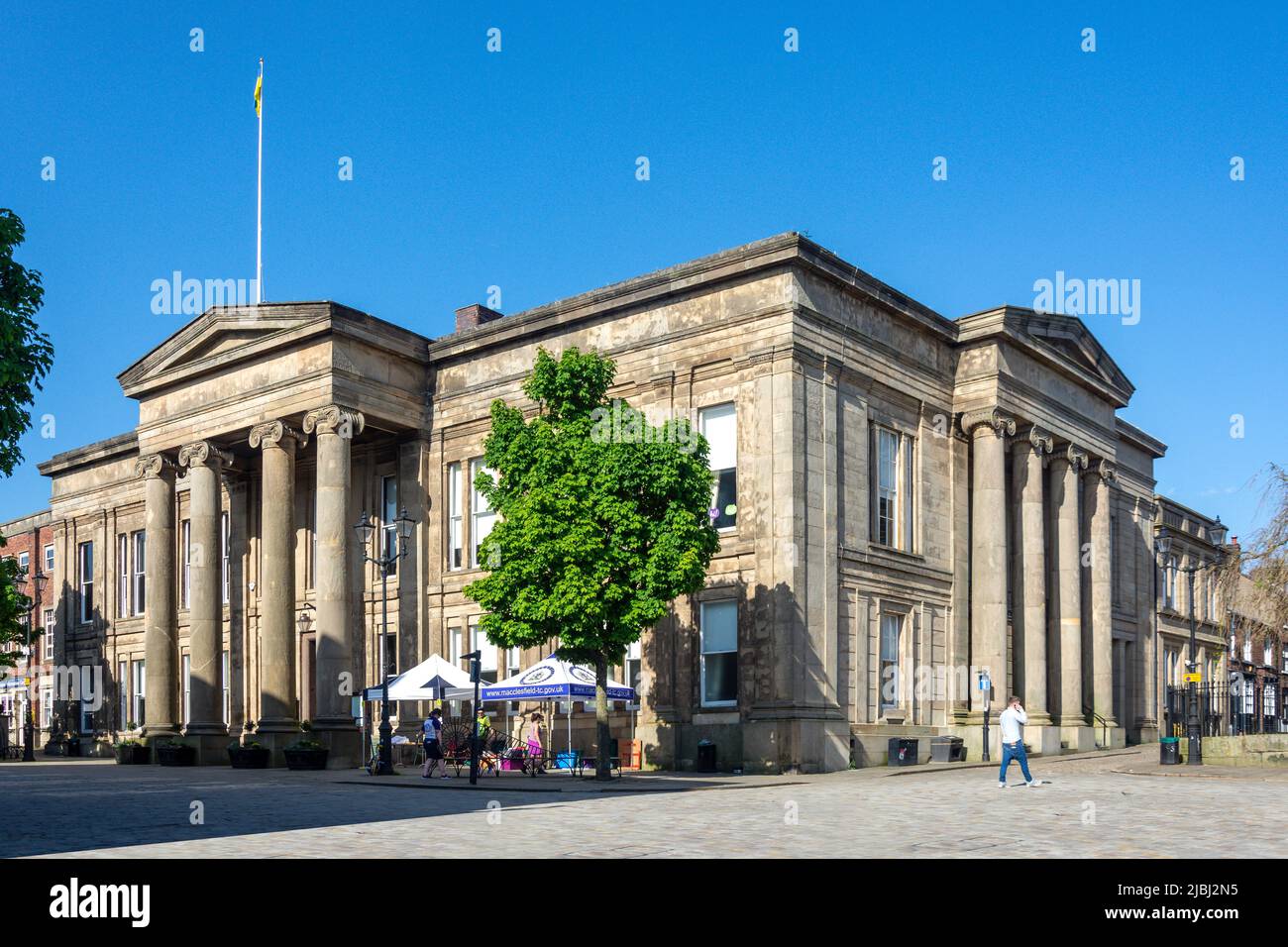 Macclesfield Town Hall, Market Place, Macclesfield, Cheshire, England, United Kingdom Stock Photo