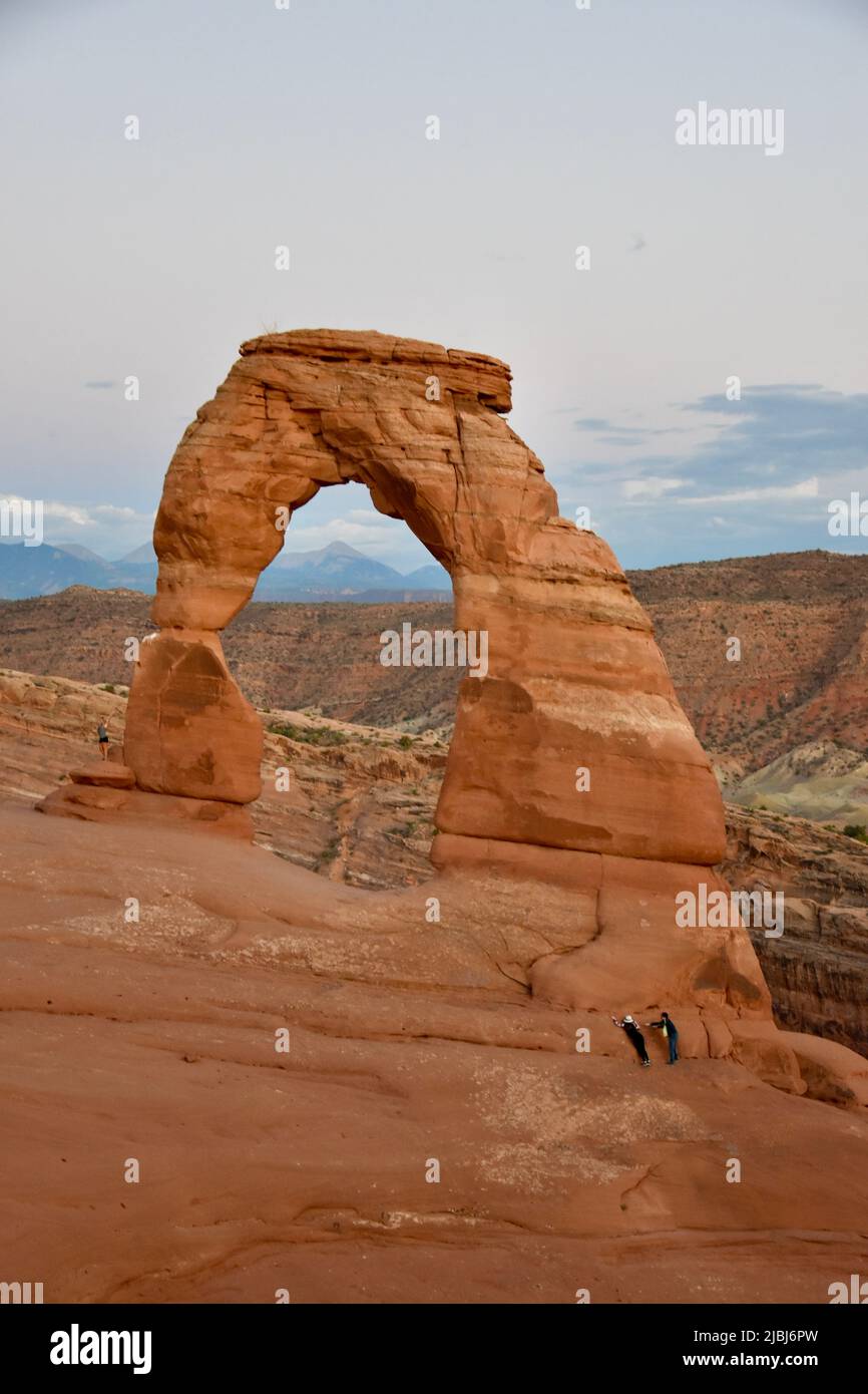 Iconic delicate arch landmark hi-res stock photography and images - Alamy