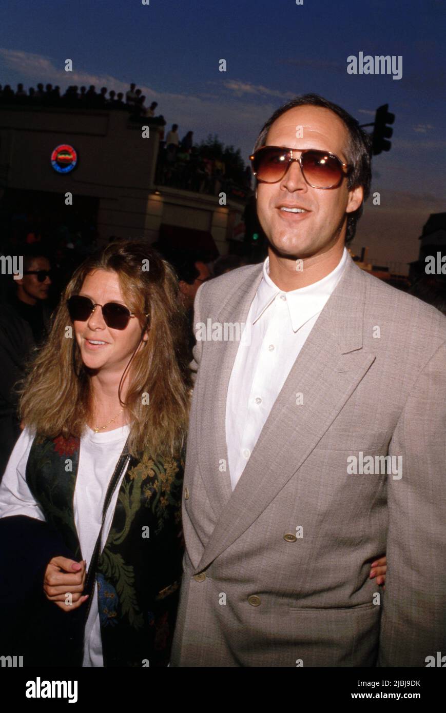 Chevy Chase and wife Jayni Chase Circa 1990's Credit Ralph Dominguez