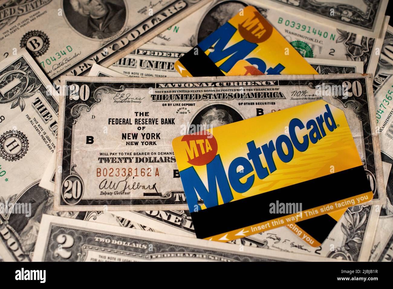 New york mta metrocard subway ticket hi-res stock photography and ...