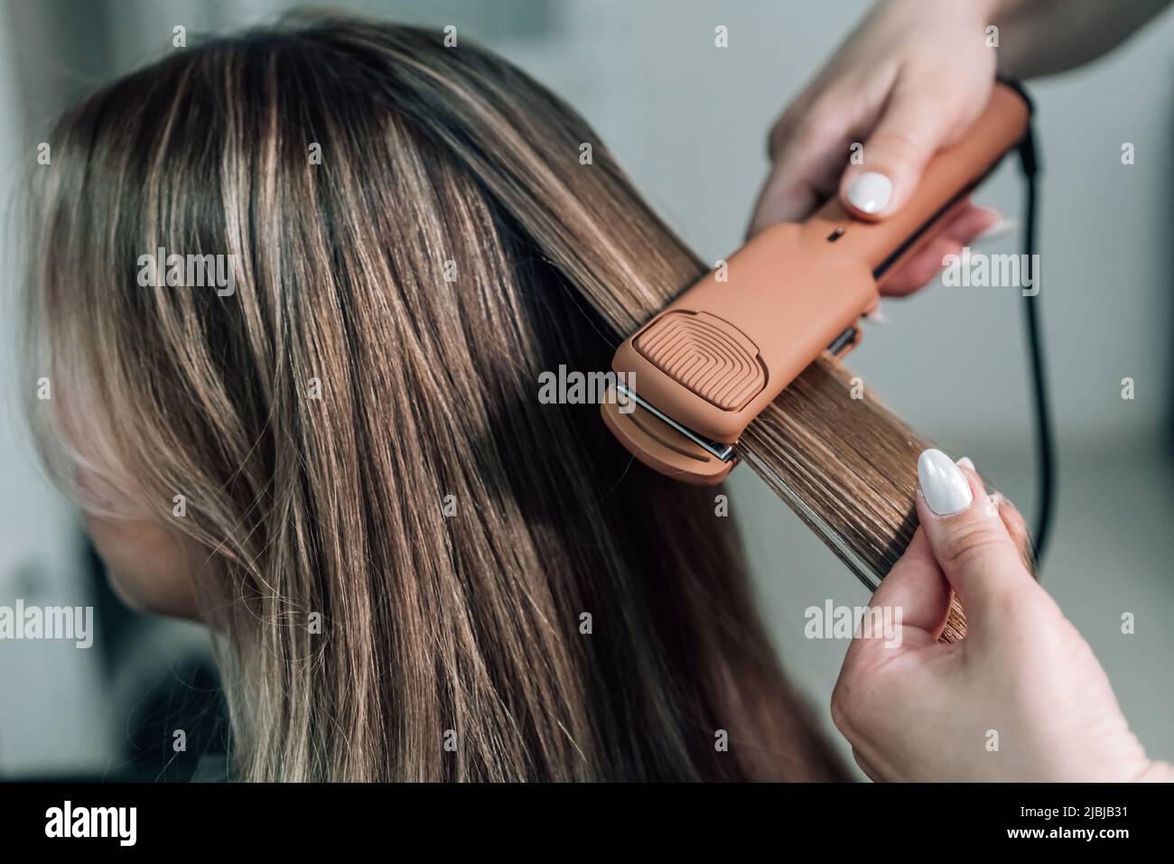 Ultrasonic hair iron cheap