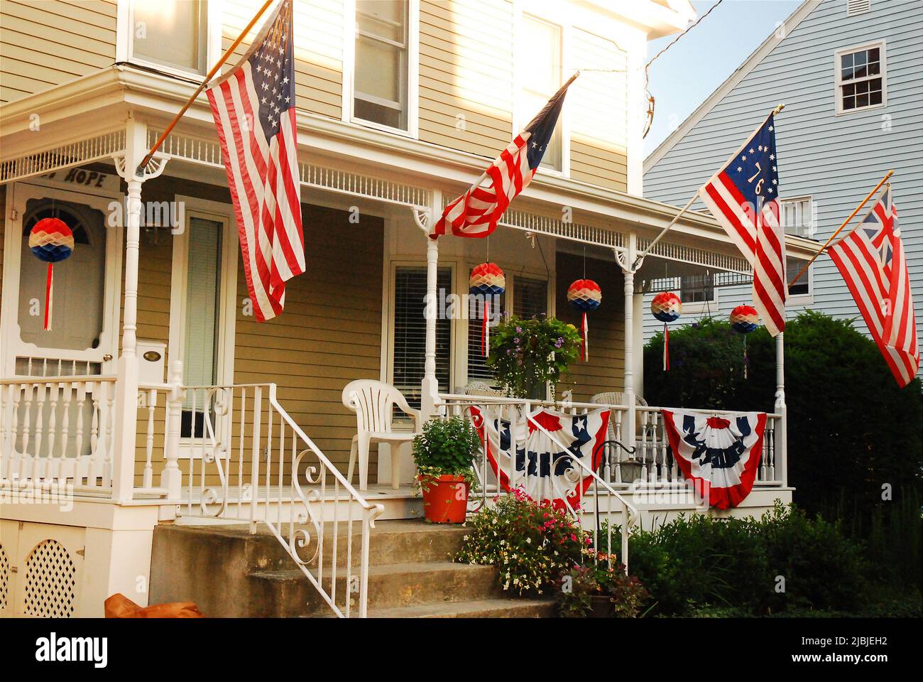 Patriotic bunting usa hires stock photography and images Alamy