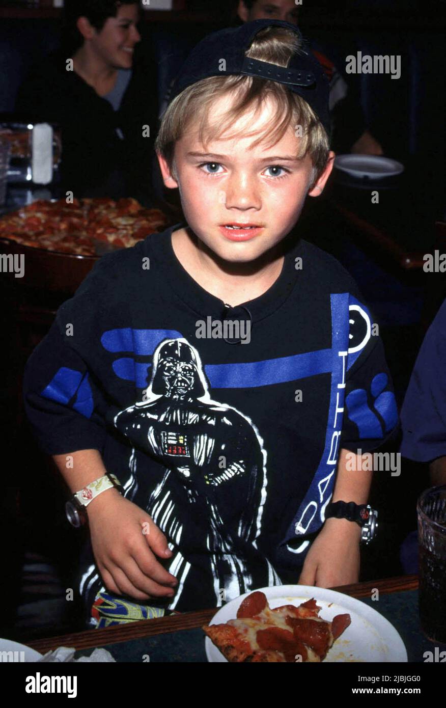 1997: Jake Lloyd at his birthday party, less than 1 week before he left for London to start filming his role as the young Anakin Skywalker in Episode 1- Phantom Menace  Credit: Ron Wolfson  / MediaPunch Stock Photo