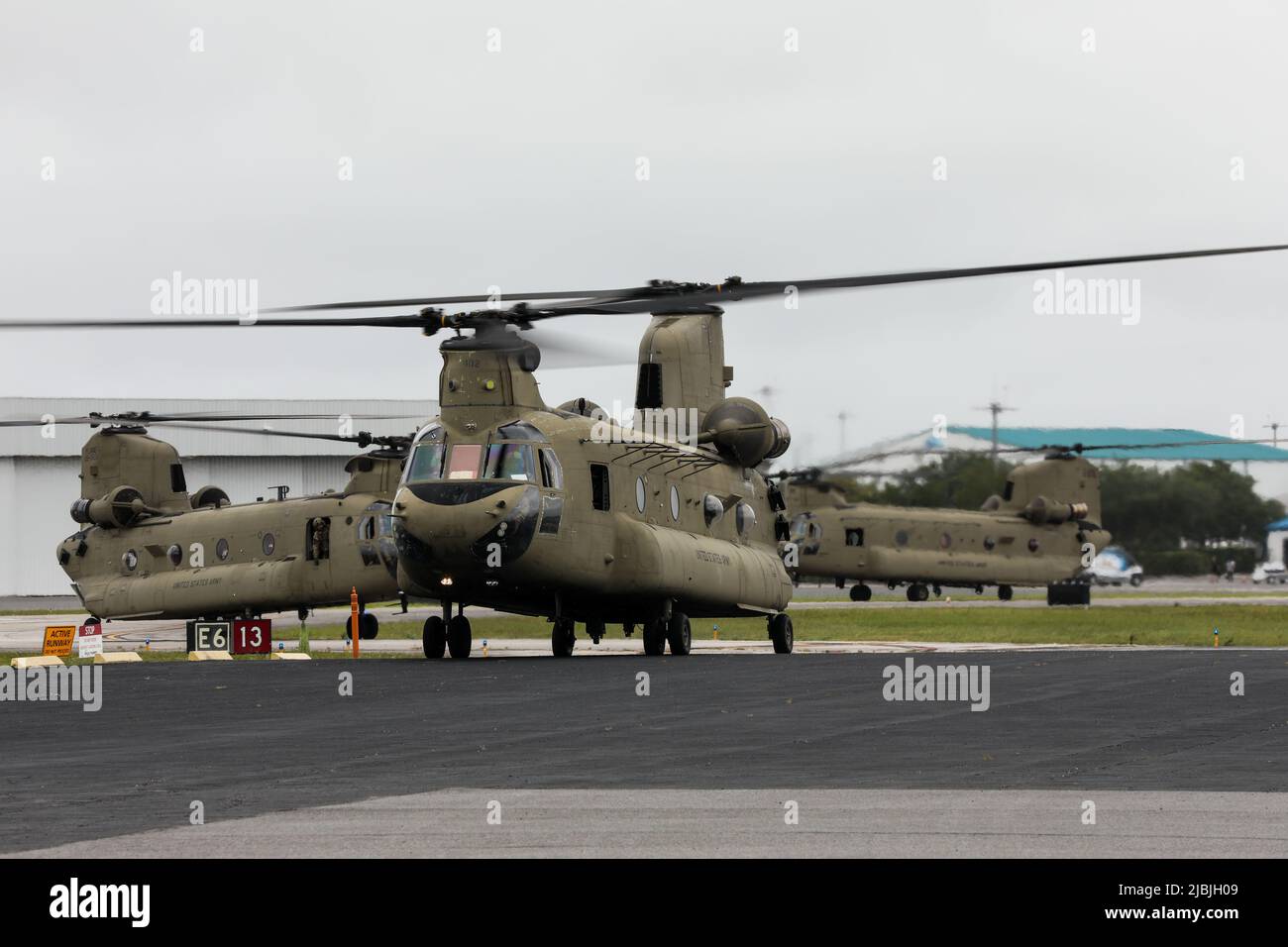 Florida National Guardsmen with the 1111th Aviation Battalion, B