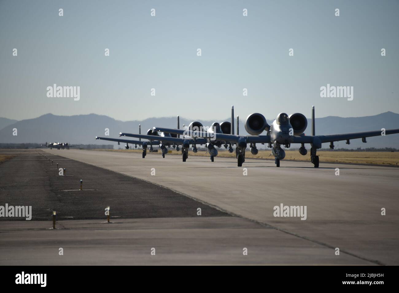 U.S. Air Force A-10 Thunderbolt II pilotss assigned to the 354th ...