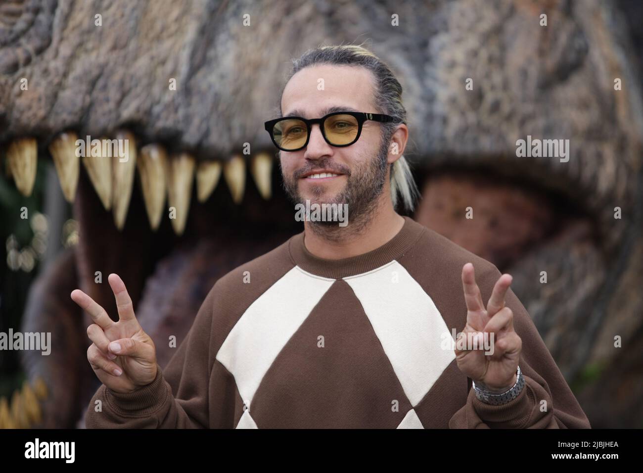 Los Angeles, USA. 07th June, 2022. Pete Wentz at "Jurassic World: Dominion" World Premiere held at the TCL Chinese Theatre, Hollywood, CA, June 6, 2022. Photo Credit: Joseph Martinez/PictureLux Credit: PictureLux/The Hollywood Archive/Alamy Live News Stock Photo