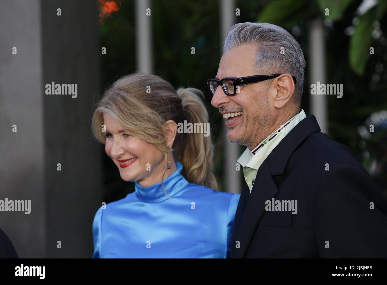 Los Angeles, USA. 07th June, 2022. Laura Dern, Jeff Goldblum at 'Jurassic World: Dominion' World Premiere held at the TCL Chinese Theatre, Hollywood, CA, June 6, 2022. Photo Credit: Joseph Martinez/PictureLux Credit: PictureLux/The Hollywood Archive/Alamy Live News Stock Photo