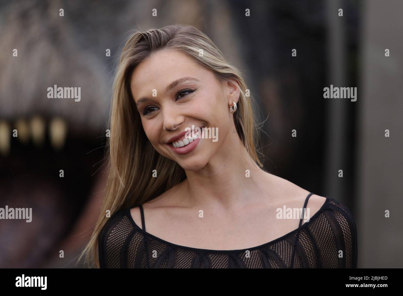 Los Angeles, USA. 07th June, 2022. Alexis Ren at "Jurassic World: Dominion" World Premiere held at the TCL Chinese Theatre, Hollywood, CA, June 6, 2022. Photo Credit: Joseph Martinez/PictureLux Credit: PictureLux/The Hollywood Archive/Alamy Live News Stock Photo