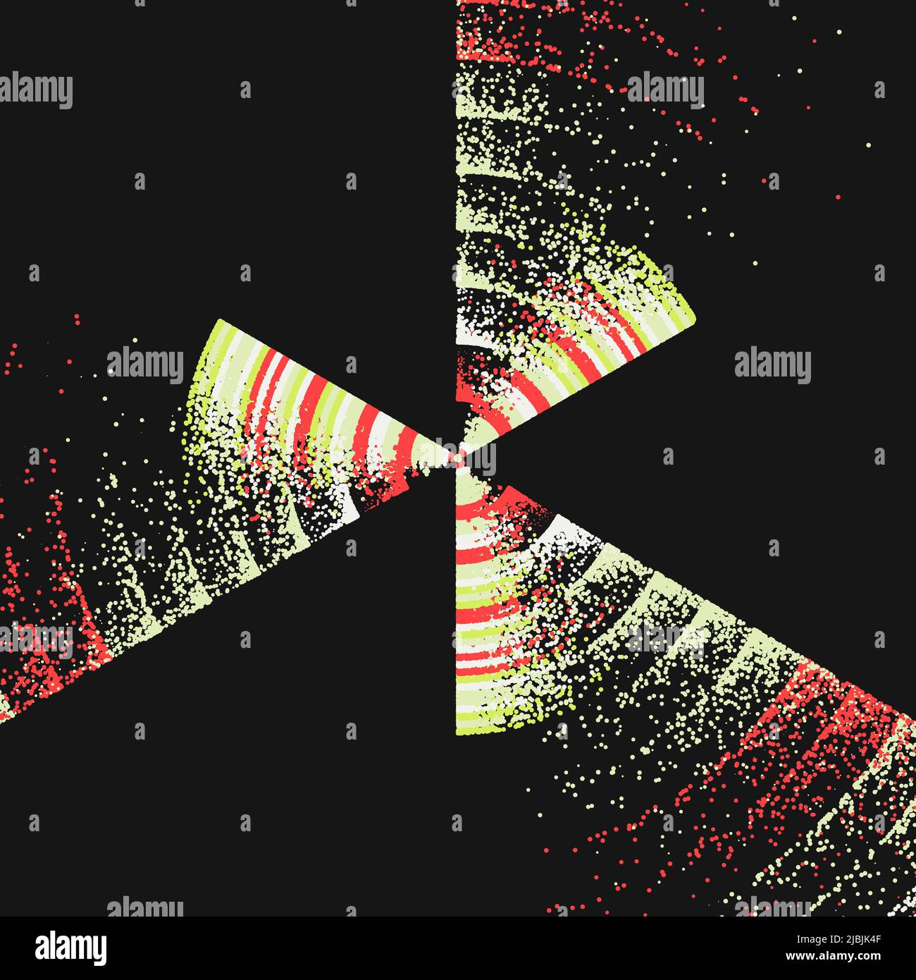 Noise gradient swirl algorithm example implementation illustration ...