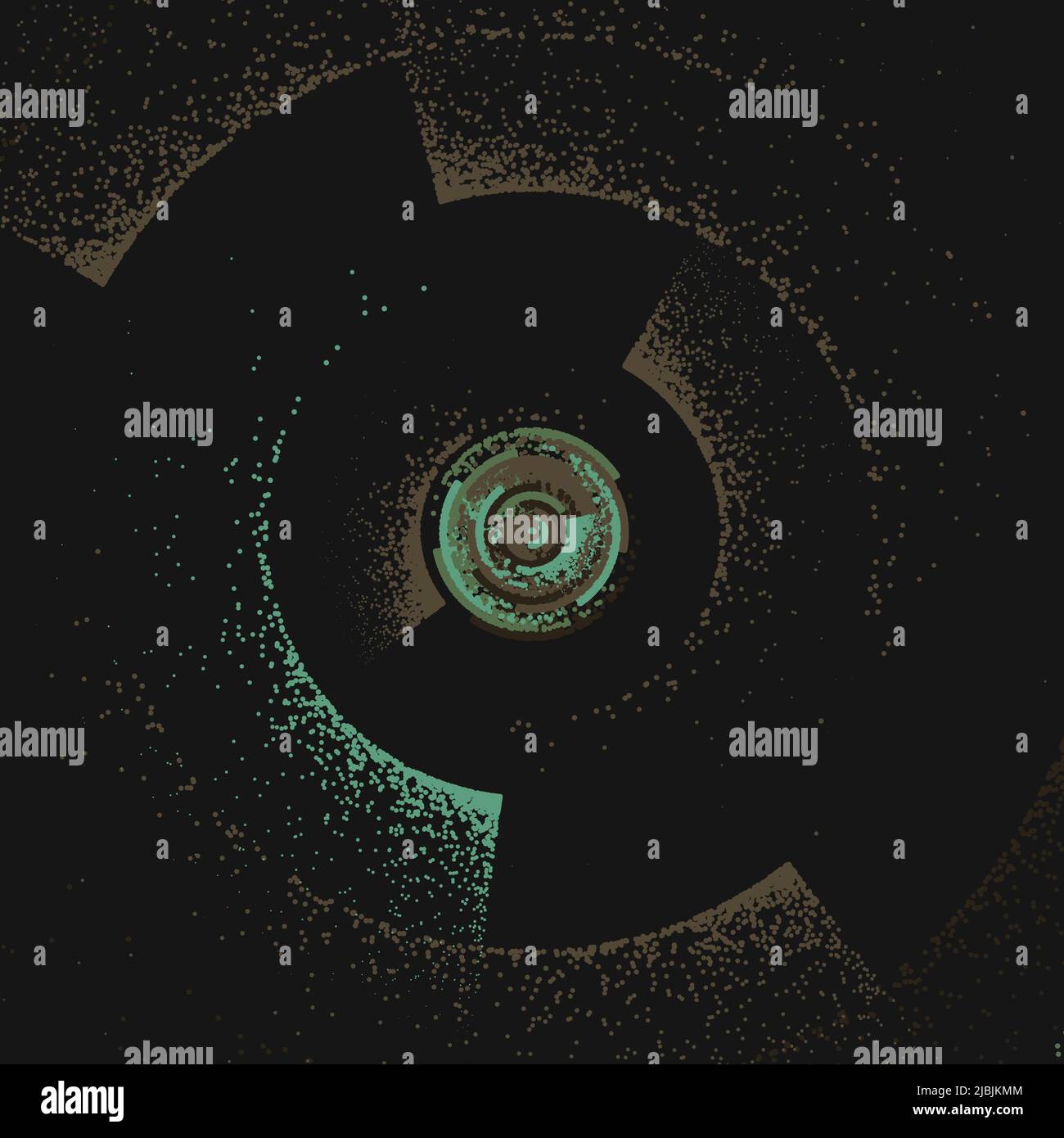 Noise gradient swirl algorithm example implementation illustration ...