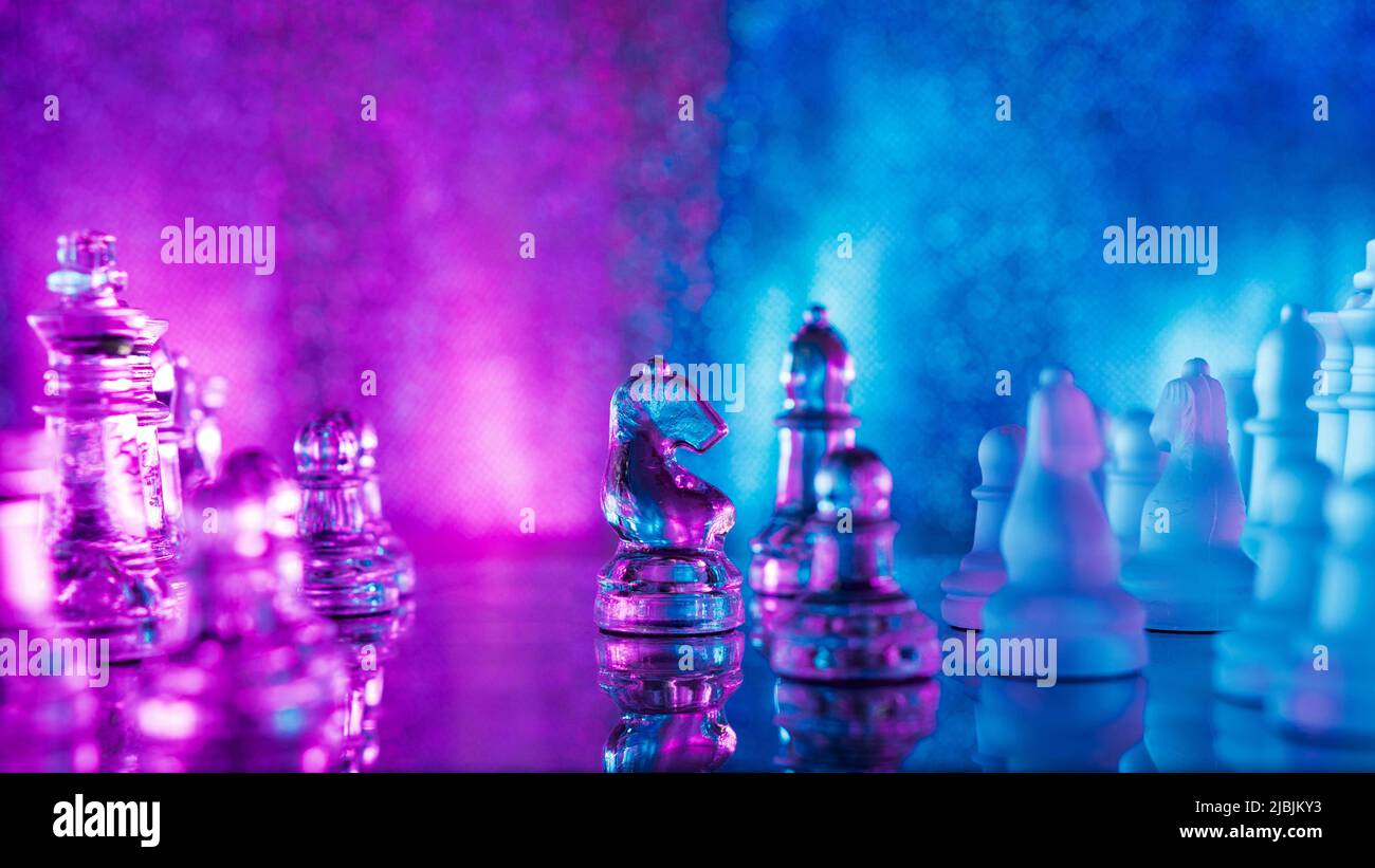 Chess: Transparent Aesthetic Game