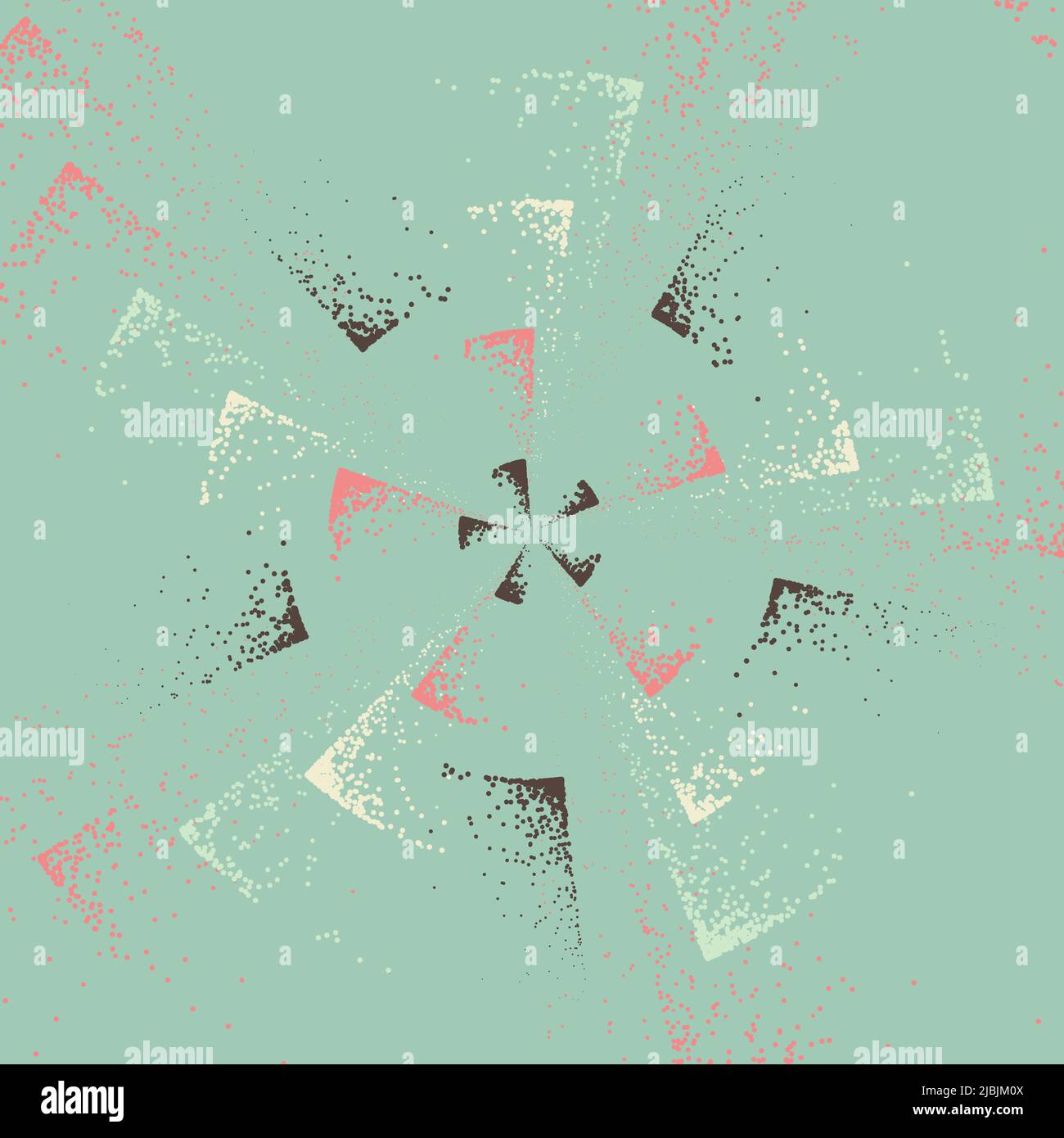 Noise gradient swirl algorithm example implementation illustration ...