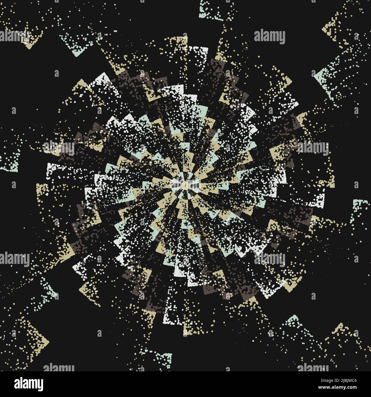 Noise gradient swirl algorithm example implementation illustration ...
