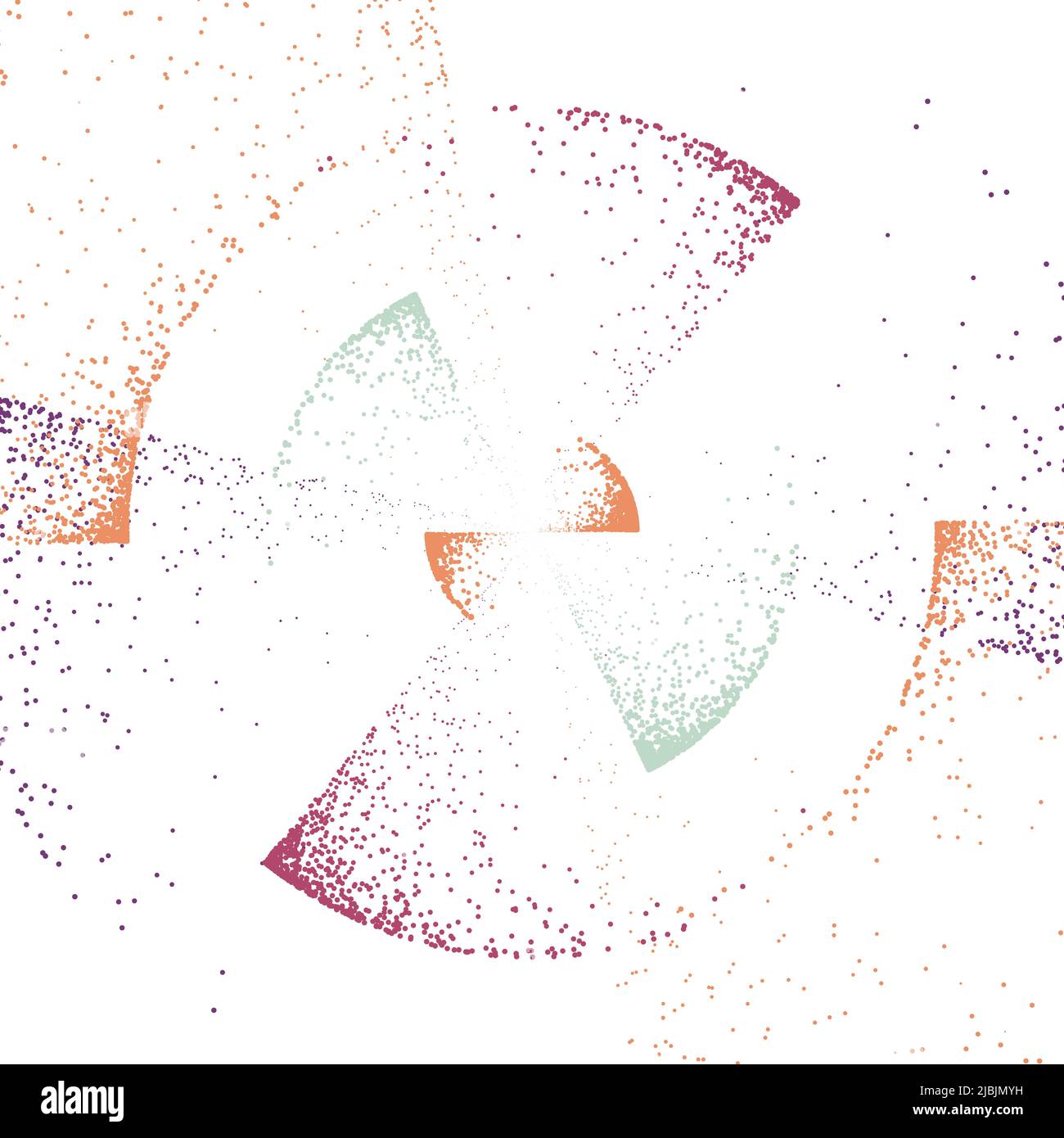 Noise gradient swirl algorithm example implementation illustration ...